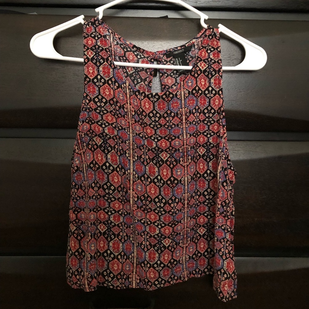 Forever 21 multi-colored tank top